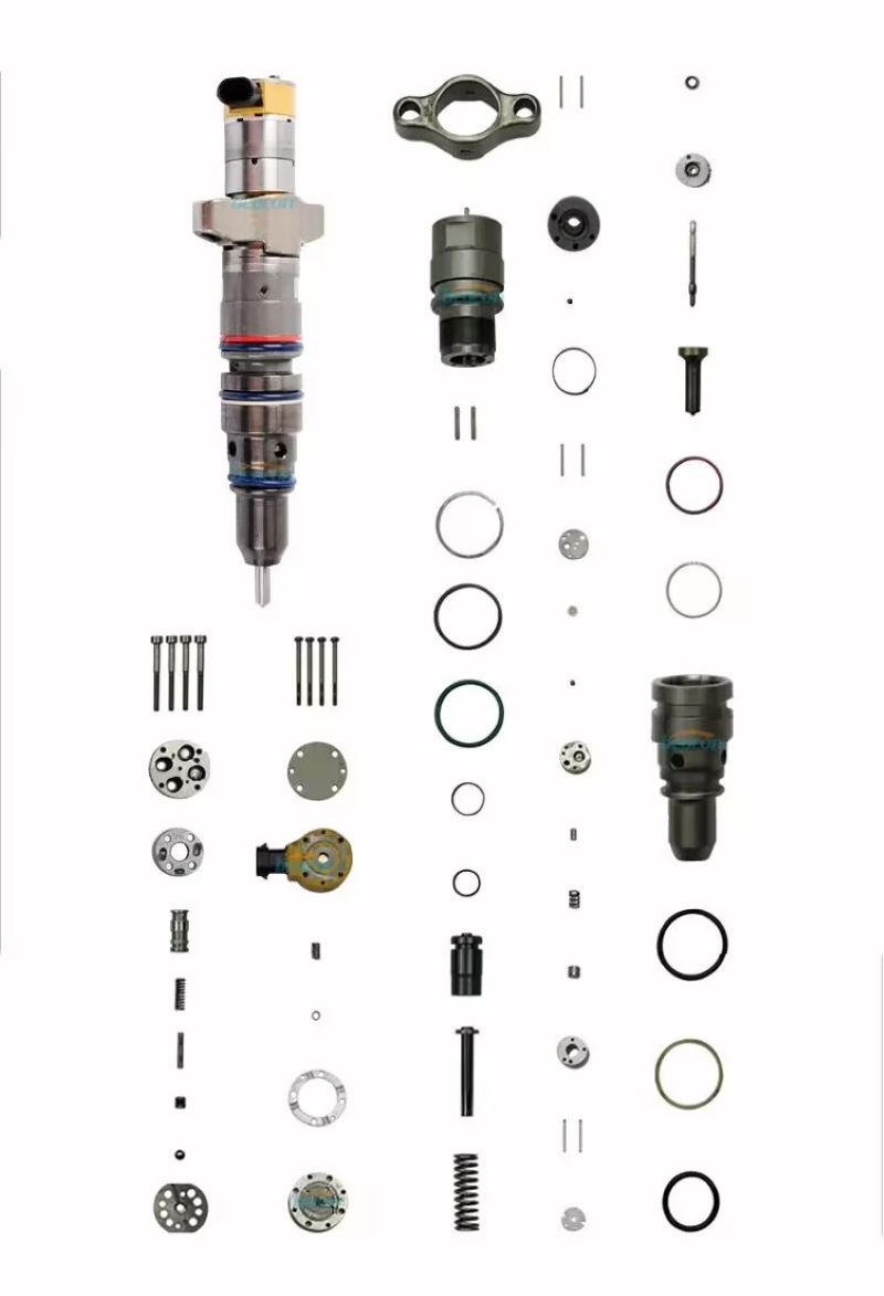 Распространенные проблемы и точки обслуживания топливных форсунок Caterpillar C9
