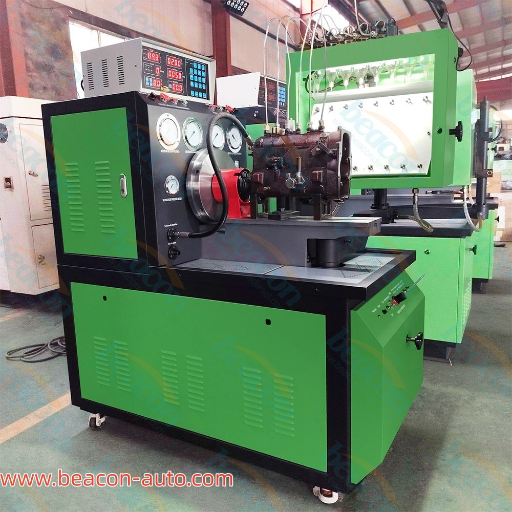 Стенд для калибровки и тестирования топливных насосов высокого давления дизельных двигателей MINI12PSB-X для 8-цилиндровых двигателей