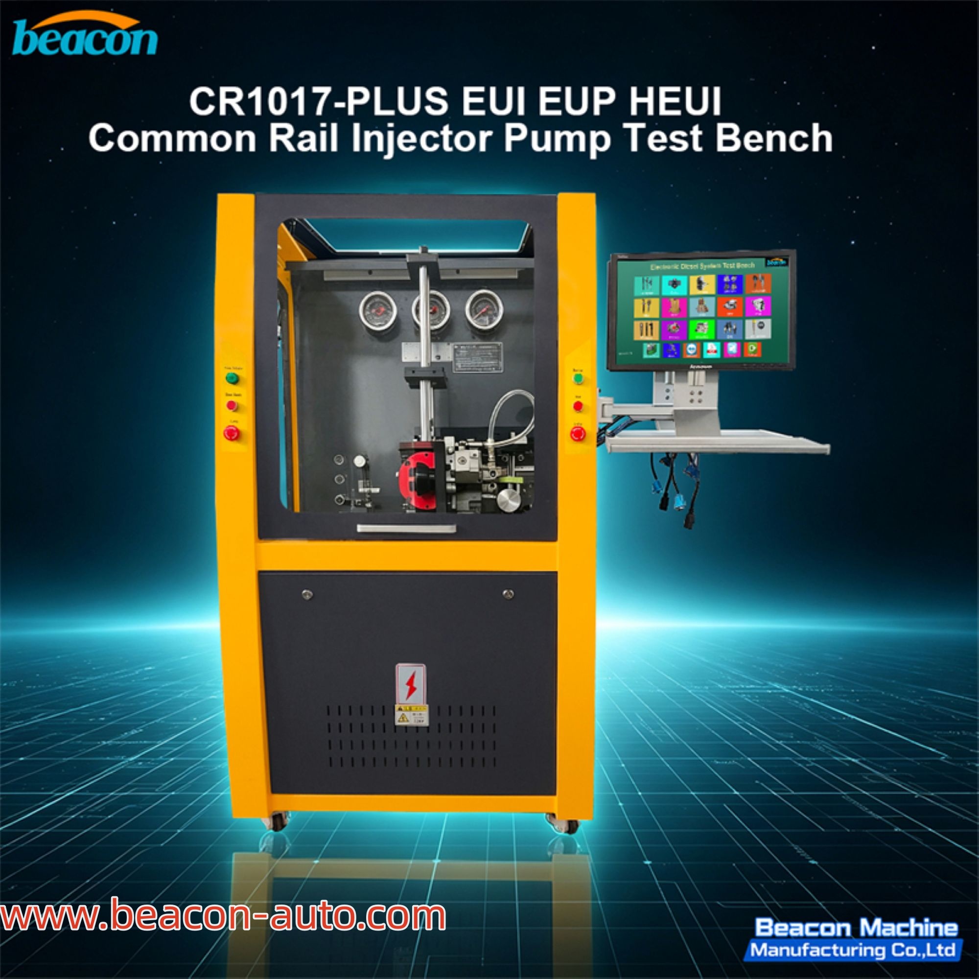 CR1017 PLUS EUIEUP HEUI Стенд для тестирования топливного насоса Common Rail
