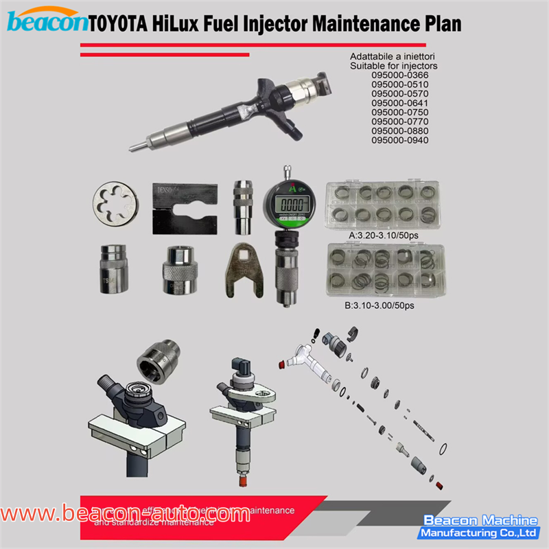 Инструменты для ремонта топливных форсунок Toyota Hilux G4-90