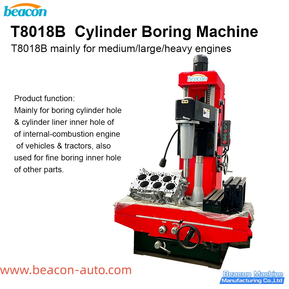 T8018B — Вертикально-расточной станок для цилиндров