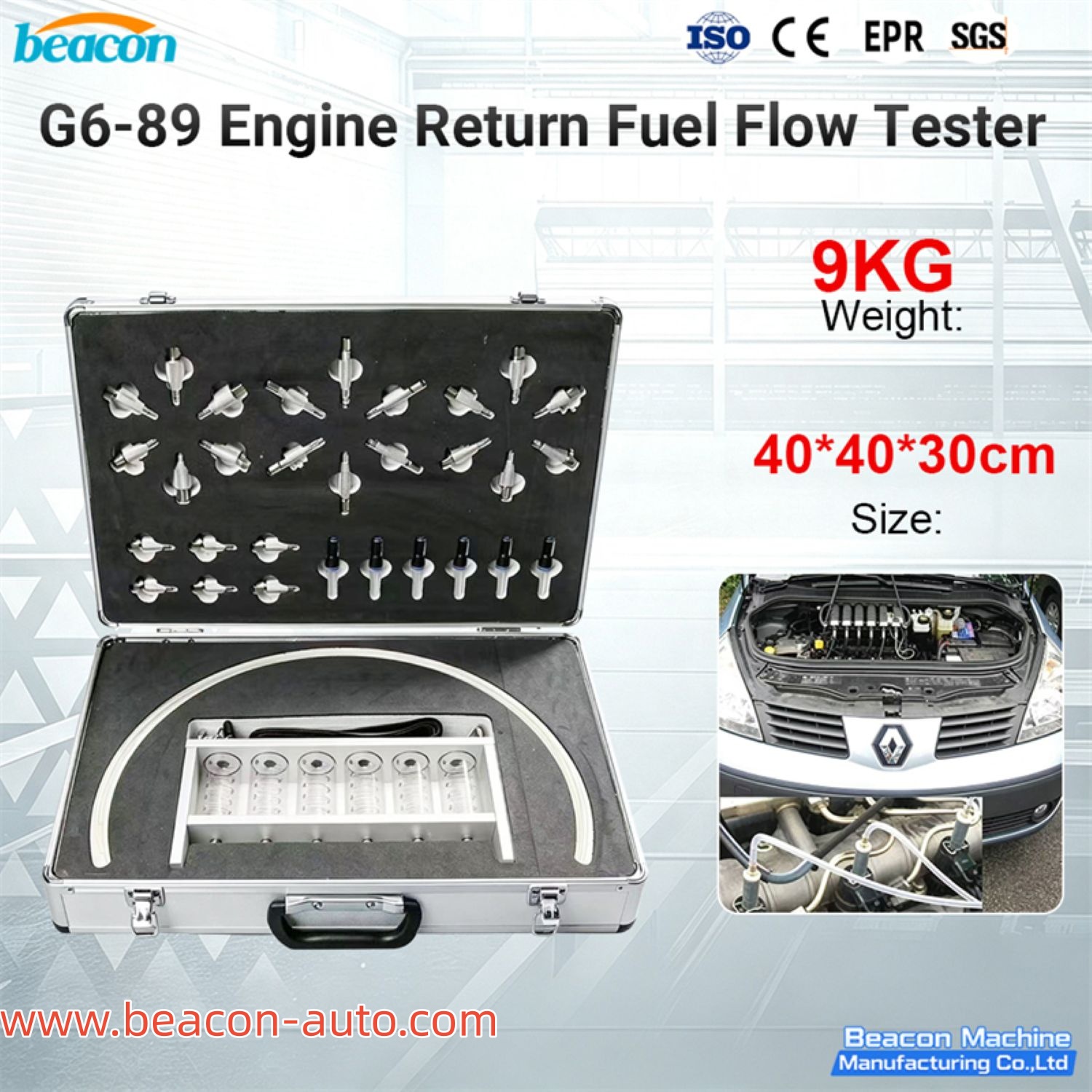 Тестер обратного потока масла двигателя 